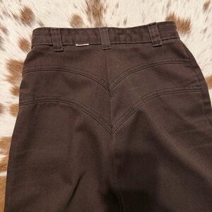 Vintage dittos western High-Waist Dark Brown Pants